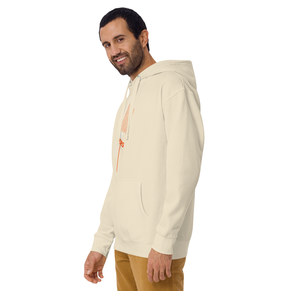 Universe Split Typography Hoodie