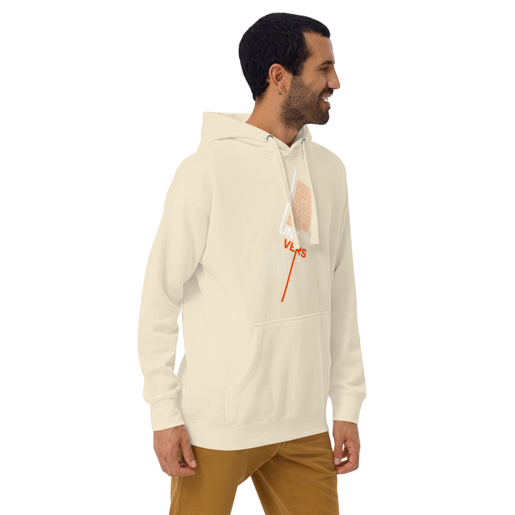 Universe Split Typography Hoodie