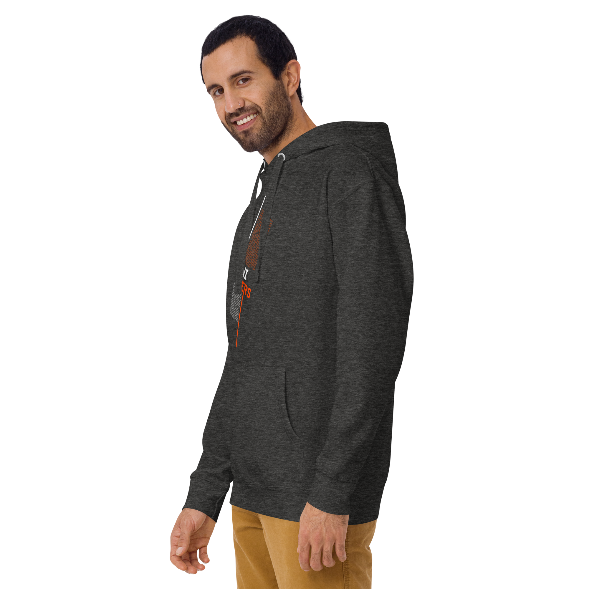 Universe Split Typography Hoodie