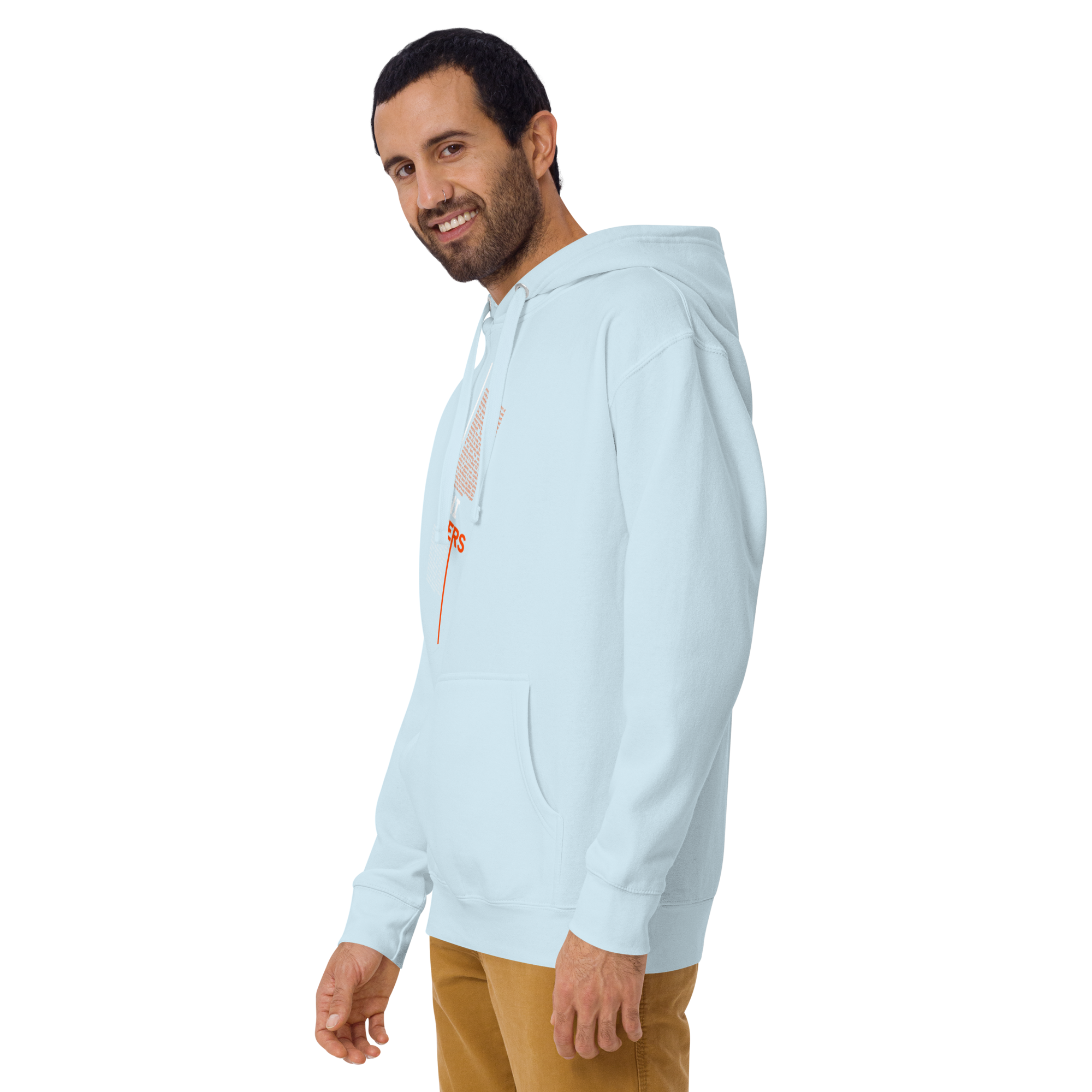 Universe Split Typography Hoodie