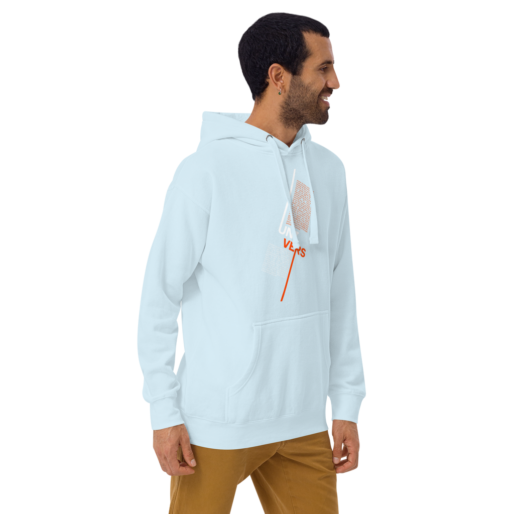 Universe Split Typography Hoodie