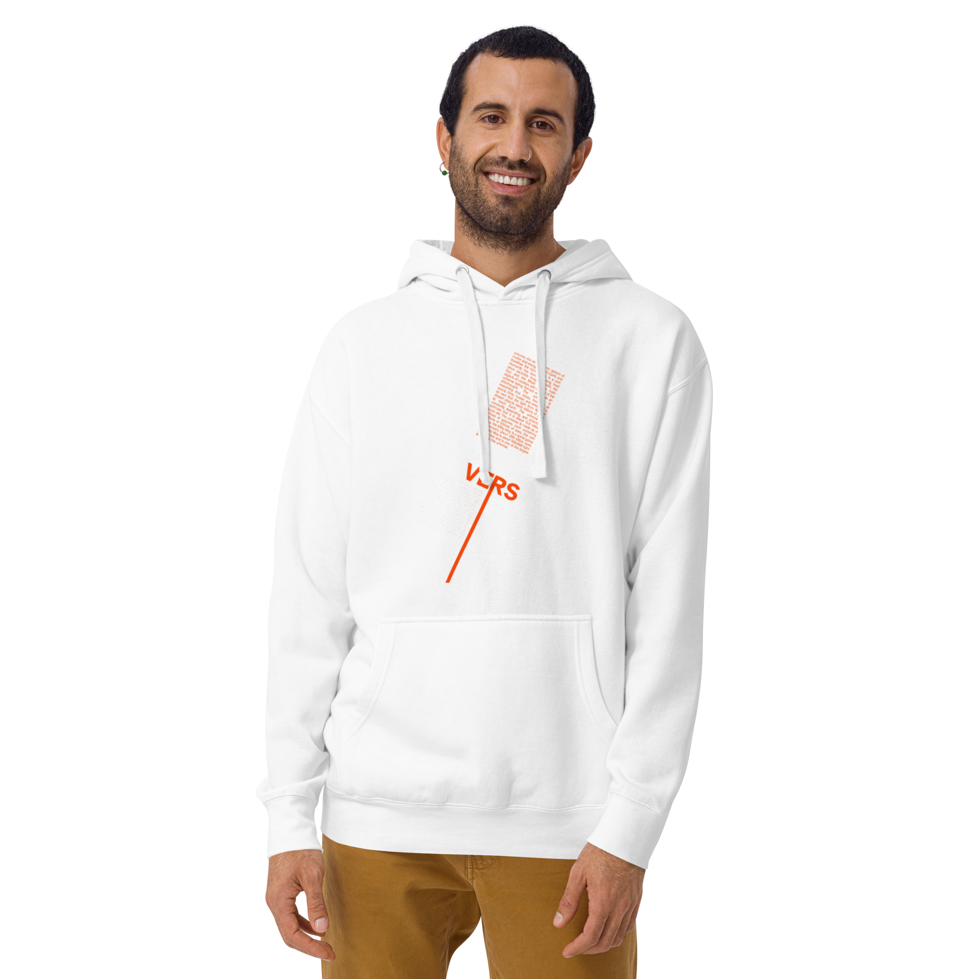 Universe Split Typography Hoodie