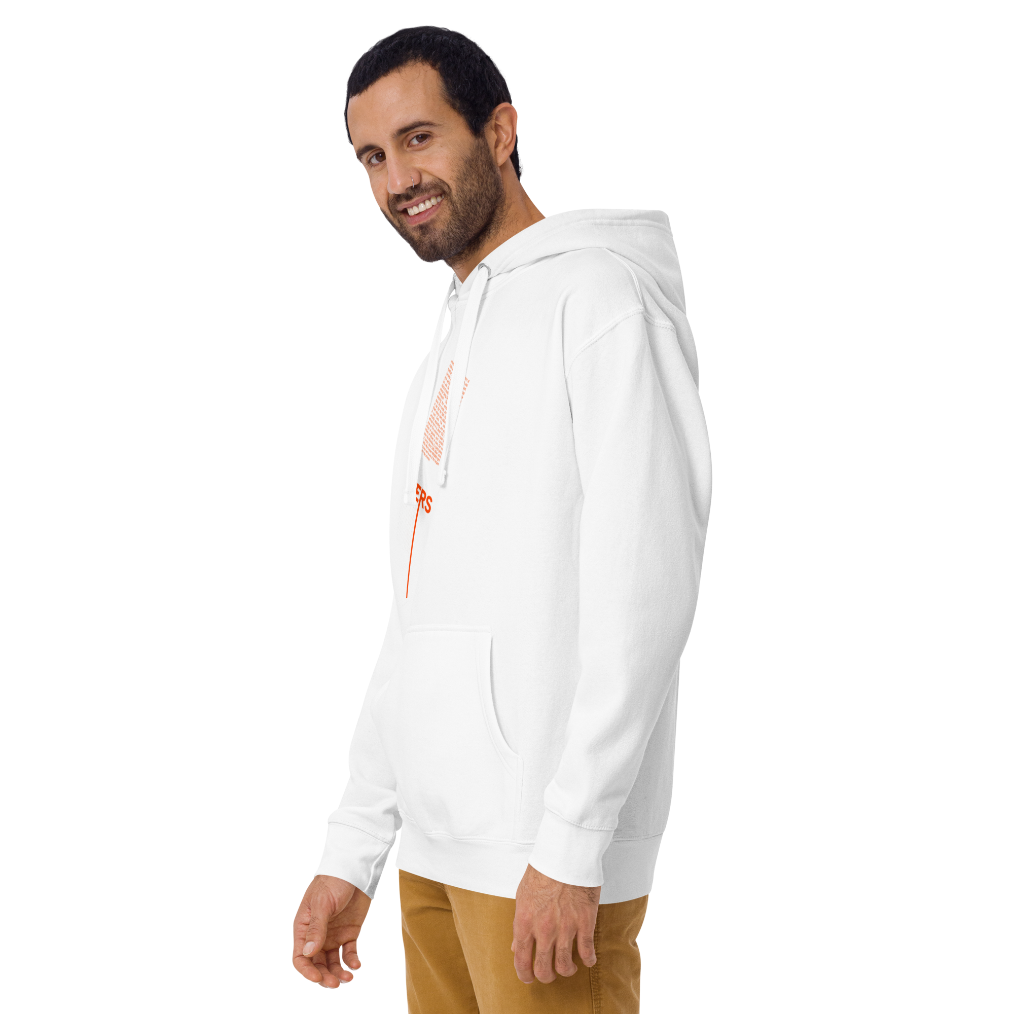 Universe Split Typography Hoodie