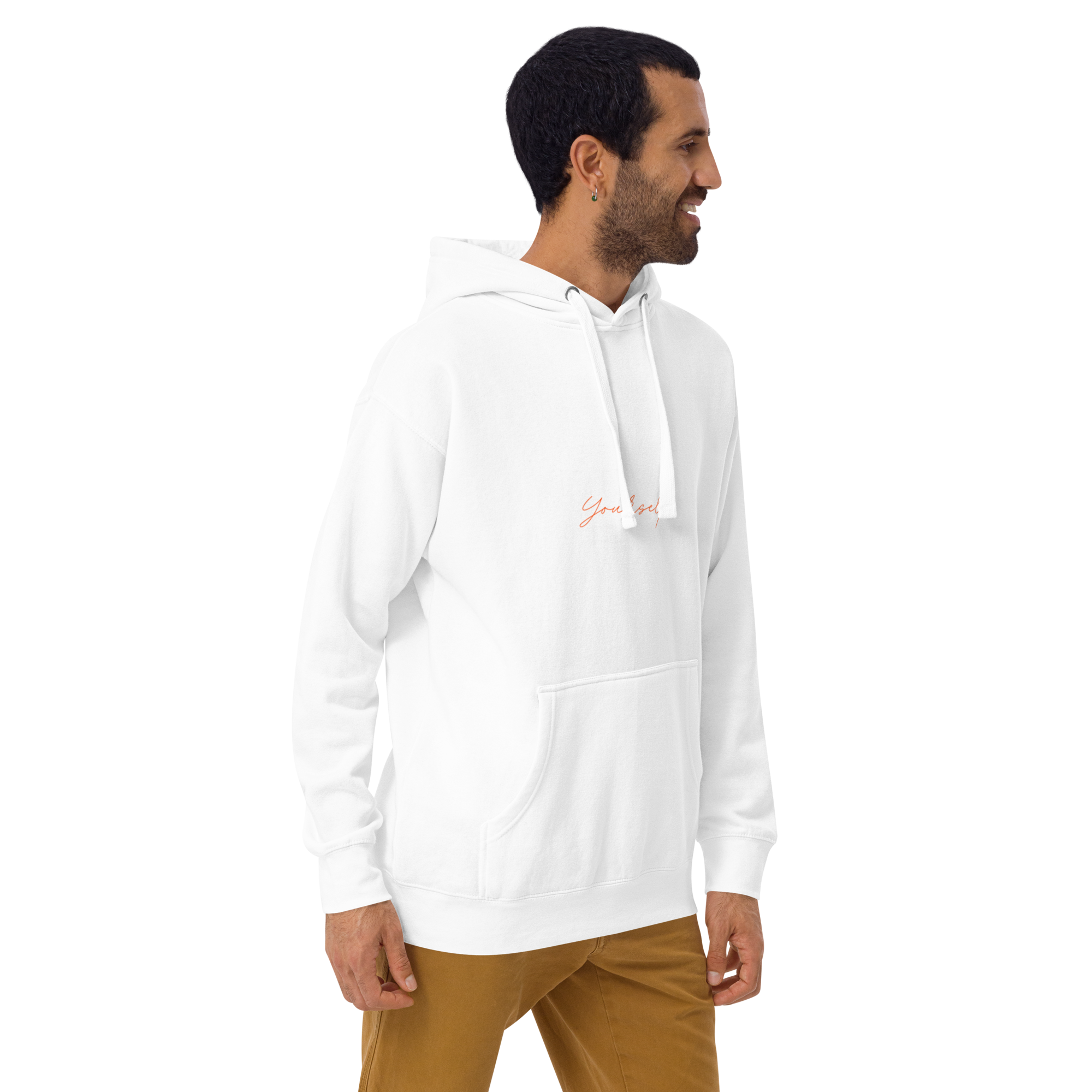 "Believe in Yourself" – Motivational Typography Hoodie